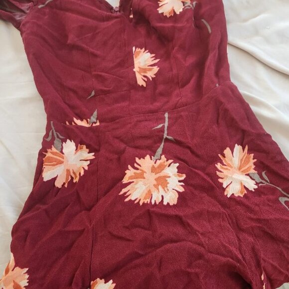 REFORMATION Gabriella Short Sleeve V-Neck Mini Dress size 0/XS - Picture 5 of 5